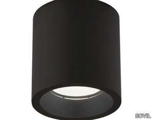 SHOW - LED die cast aluminium outdoor ceiling lamp _ SOVIL