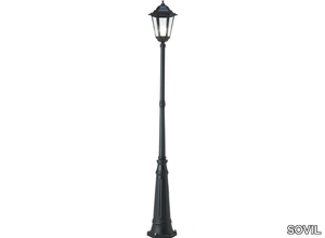 GEKO 585 - Lantern die cast aluminium garden lamp post _ SOVIL