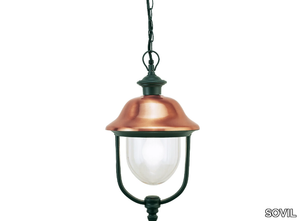 RUSTICA - Suspension lamp for outdoor in aluminum and copper _ SOVIL