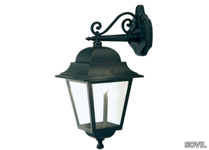 QUADRATA 992 - Die cast aluminium outdoor wall lamp _ SOVIL