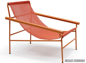 DRESS_CODE BASIC - Deck chair with armrests _ SCAB DESIGN