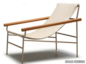 DRESS_CODE SMART OUTDOOR - Deck chair with armrests _ SCAB DESIGN