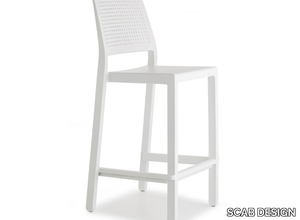 EMI - Technopolymer stool with footrest _ SCAB DESIGN