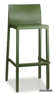 KATE - Technopolymer stool with footrest _ SCAB DESIGN