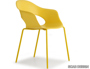 LADY B - Technopolymer chair with armrests _ SCAB DESIGN