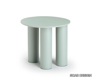 HYPPO - Round garden table in laminate with aluminum legs _ SCAB DESIGN