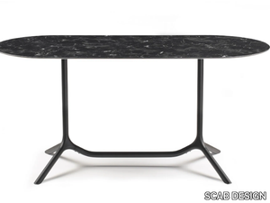 TRIPÉ DOUBLE - Steel table _ SCAB DESIGN