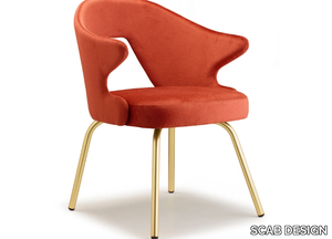 YOU - Upholstered fabric chair with armrests _ SCAB DESIGN