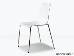 ZEBRA ANTISHOCK - Stackable polycarbonate chair _ SCAB DESIGN