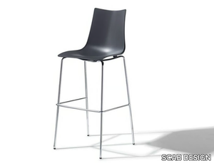 ZEBRA TECNOPOLIMERO H80 - High technopolymer stool _ SCAB DESIGN