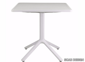 ECO - Square table with 4-star base _ SCAB DESIGN