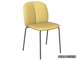 MENTHA POP - Upholstered fabric chair _ SCAB DESIGN