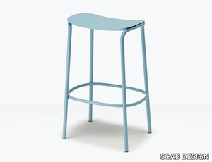 TRICK - High steel stool with footrest _ SCAB DESIGN