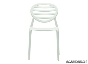 TOP GIO - Medallion ergonomic stackable chair _ SCAB DESIGN