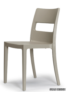 SAI - Ergonomic stackable chair _ SCAB DESIGN