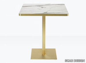 TIFFANY Column 50×50 mm - Square contract table _ SCAB DESIGN