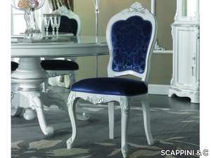 35TH ANNIVERSARY SE 115 - Upholstered open back wooden chair _ SCAPPINI & C
