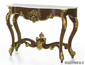 35TH ANNIVERSARY 2510/M - Demilune wooden console table _ SCAPPINI & C