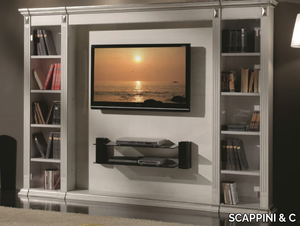 35TH ANNIVERSARY 2009 - TV cabinet with shelves _ SCAPPINI & C