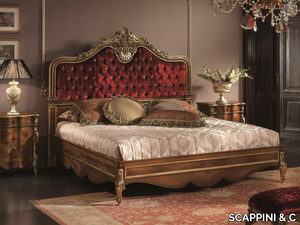 35TH ANNIVERSARY 2040 - Tufted upholstered fabric headboard for double bed _ SCAPPINI & C