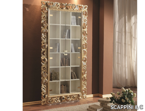 35TH ANNIVERSARY 2202 - Wood and glass bookcase _ SCAPPINI & C