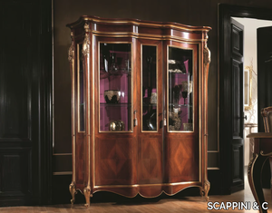 35TH ANNIVERSARY 692 - Walnut display cabinet _ SCAPPINI & C