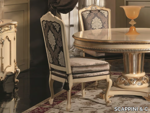 35TH ANNIVERSARY SE 486 - Upholstered fabric chair with integrated cushion _ SCAPPINI & C