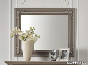 TIMELESS 2674 - Rectangular framed wall-mounted wooden mirror _ SCAPPINI & C