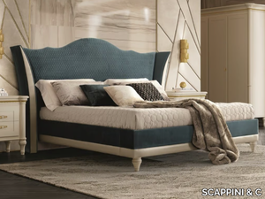 ATTITUDE 2770 - Fabric double bed with upholstered headboard _ SCAPPINI & C