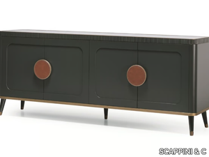 FACE N01 - Wooden sideboard with doors _ SCAPPINI & C