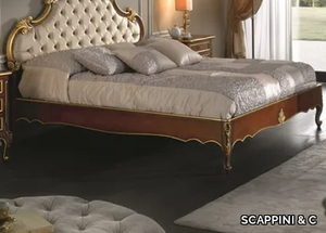 35TH ANNIVERSARY 2096 - Contemporary style wooden double bed _ SCAPPINI & C