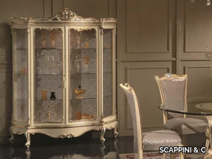 35TH ANNIVERSARY 2160 - Wood and glass display cabinet _ SCAPPINI & C