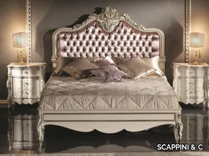 35TH ANNIVERSARY 2040-L - Tufted upholstered fabric headboard for double bed _ SCAPPINI & C