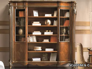 35TH ANNIVERSARY 2050 - Open wooden bookcase _ SCAPPINI & C