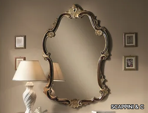 35TH ANNIVERSARY 2075 - Framed wall-mounted mirror _ SCAPPINI & C