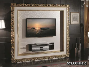 35TH ANNIVERSARY 2214 - Wooden TV wall system _ SCAPPINI & C