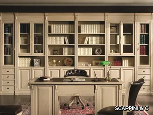 35TH ANNIVERSARY 2312-2314-2315 - Sectional wooden bookcase with drawers _ SCAPPINI & C