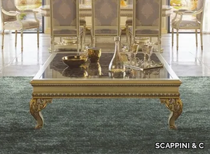35TH ANNIVERSARY 2612-M - Square wooden coffee table _ SCAPPINI & C