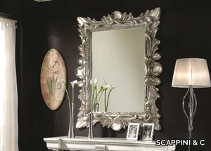 35TH ANNIVERSARY 295/295-G - Rectangular framed wooden mirror _ SCAPPINI & C