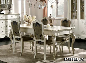 35TH ANNIVERSARY 395-L - Rectangular wooden dining table _ SCAPPINI & C