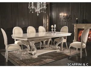 35TH ANNIVERSARY 625/NE - Extending wooden dining table _ SCAPPINI & C
