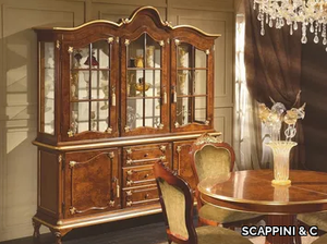 35TH ANNIVERSARY 674 - Wooden highboard with drawers _ SCAPPINI & C