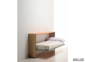 LA LITERAL - Pull-down wooden single bed _ SELLEX