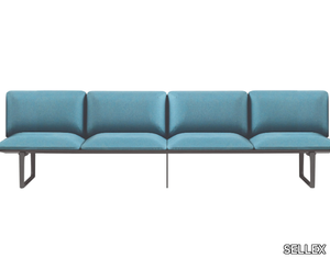 SQUARE - Freestanding fabric beam seating _ SELLEX