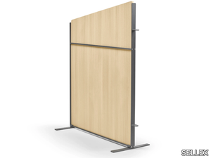 CALM 100 - Freestanding laminate office screen _ SELLEX