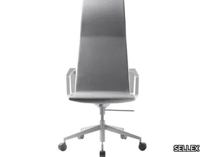 SWING - Height-adjustable fabric office chair with armrests _ SELLEX