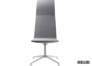 SWING - High-back fabric office chair with 4-Spoke base _ SELLEX