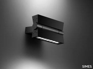 BETWEEN - LED wall-mounted adjustable extruded aluminium Outdoor floodlight _ SIMES