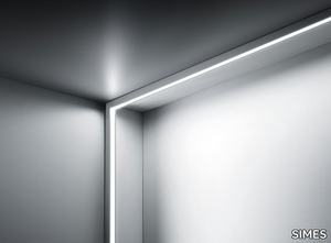 CONTINUOUS ROD MINIMAL - Aluminium linear lighting profile _ SIMES