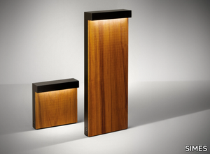 LOOK WOOD - LED wooden bollard light _ SIMES